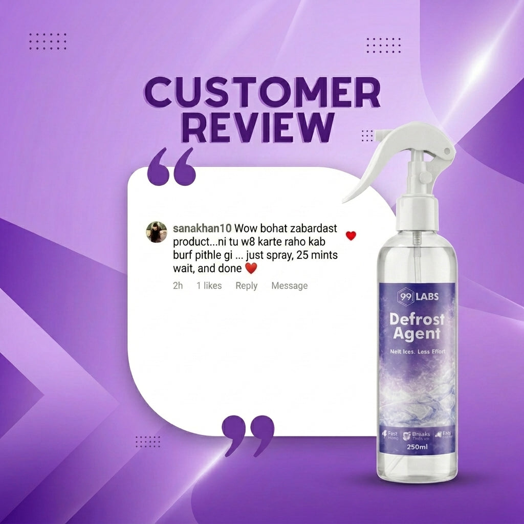Refrigerator Deicing Spray